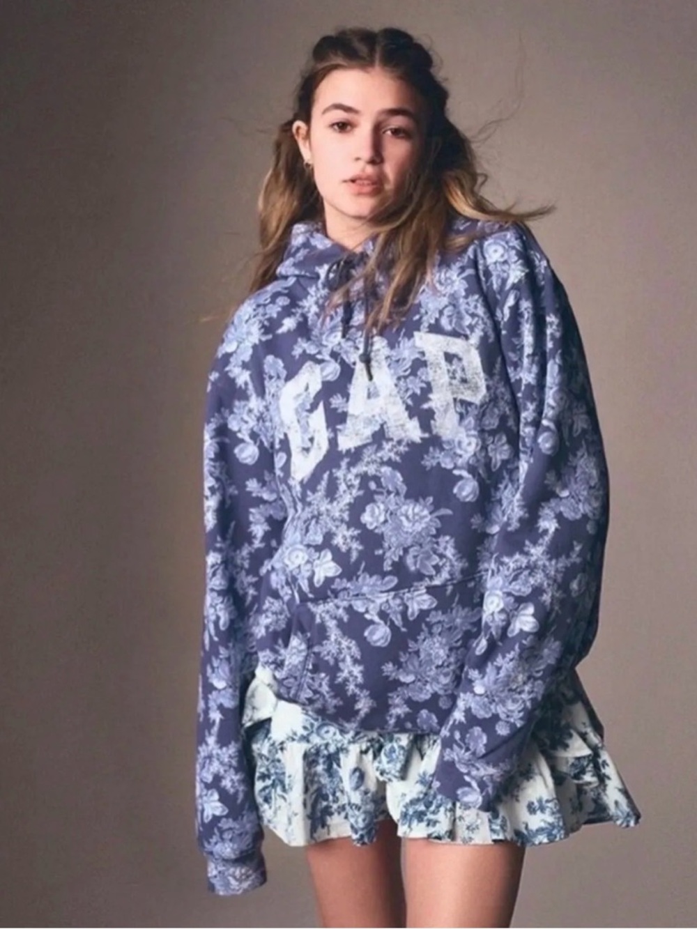 GAP/Love Shack Fancy Floral Hoodie